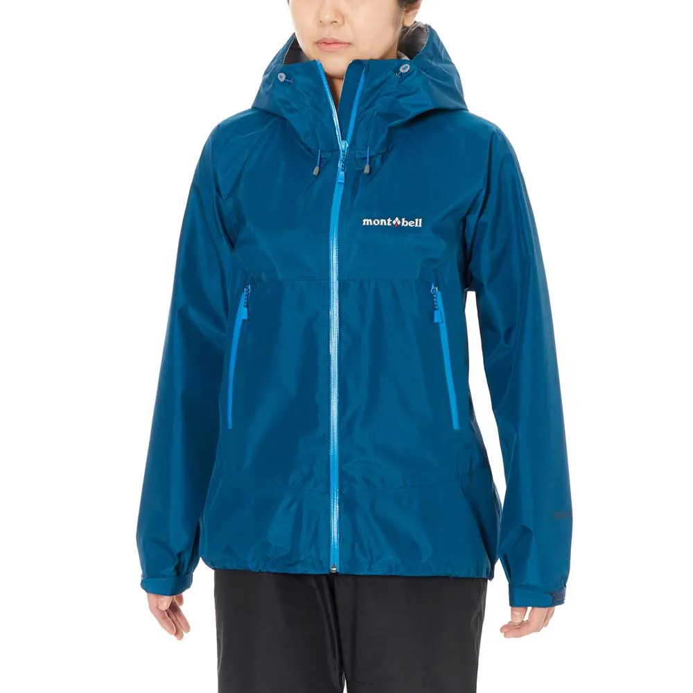 Montbell Rainwear Women's  GORETEX Rain Dancer Jacket - Waterproof Lightweight Hooded Windproof