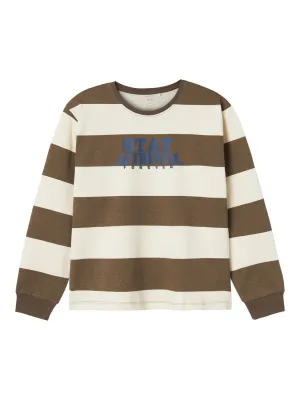 Name It | Kid Boy Striped Long  Sleeved Top