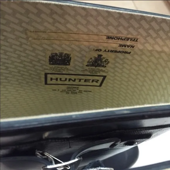 Navy Hunter Rain Boots