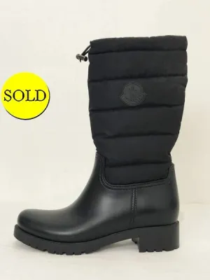 NEW Moncler Ginette Puffer Boots Size 38 It (8 Us)