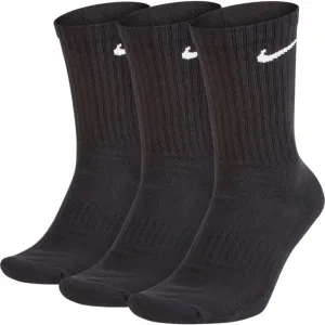 Nike - Everyday Cushion Mens Crew Socks Black 3 Pack