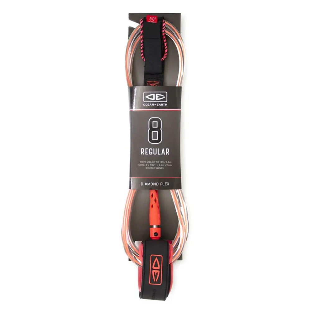 O&E REGULAR MOULDED LEASH 8'0"