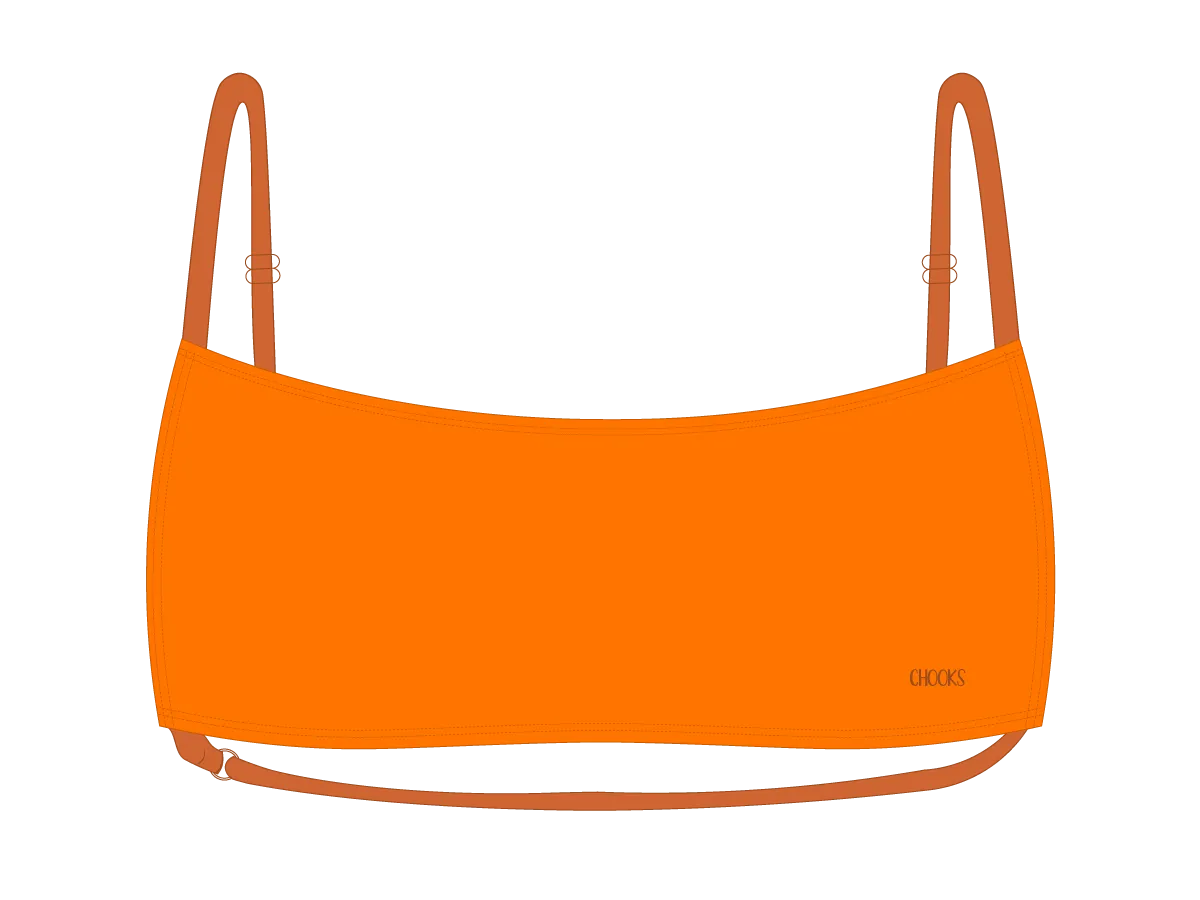 Orange Rider Top