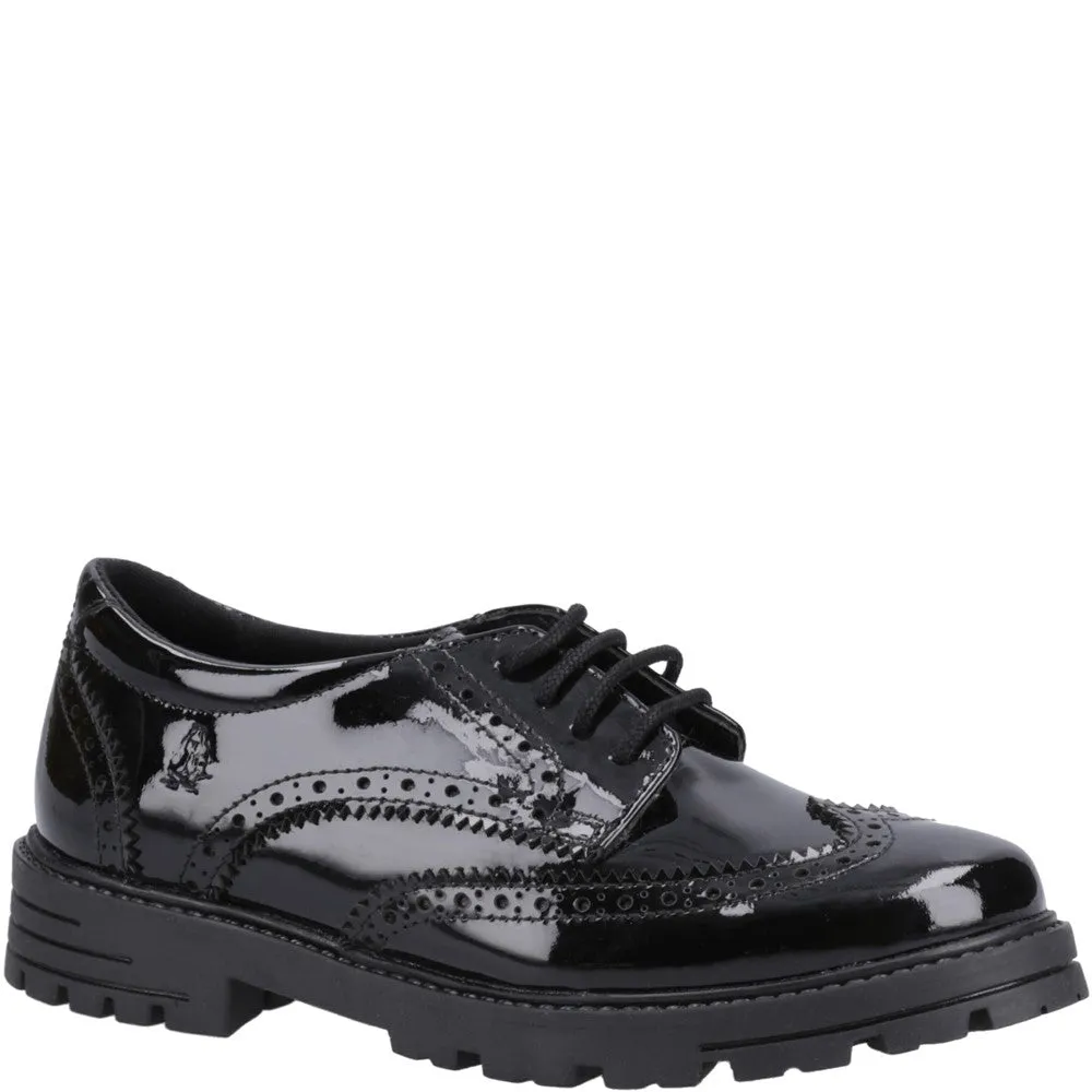 Patent Black Maxine Senior School Shoes