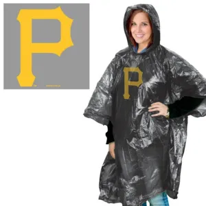Pittsburgh Pirates Rain Poncho Special Order