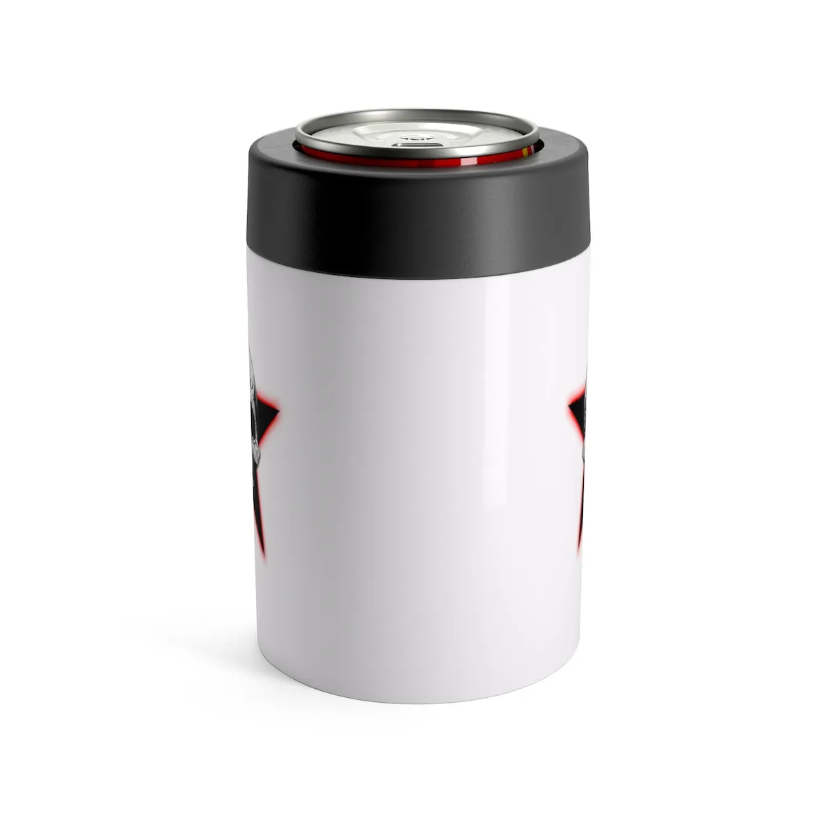 Play Hard/ White/ Can Holder