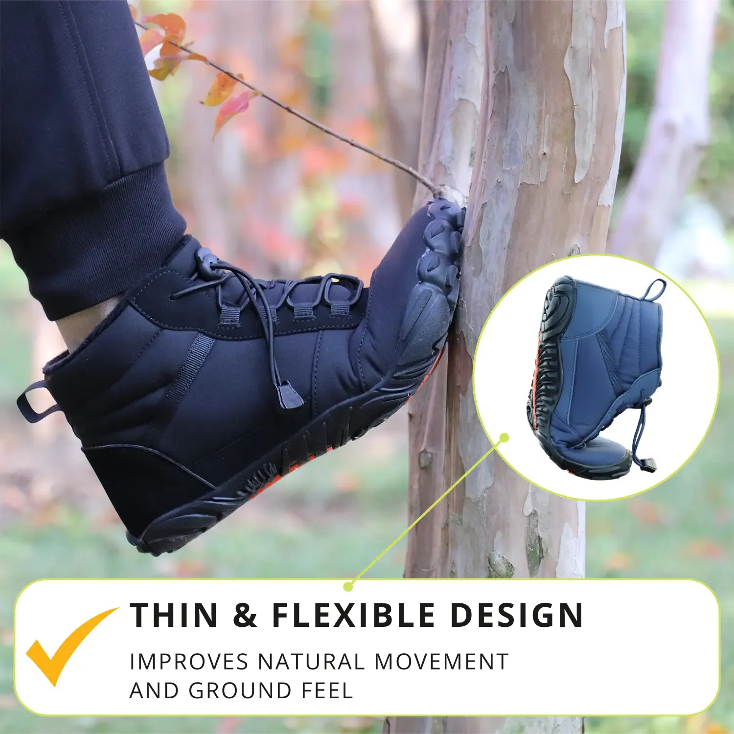 POLAR-X | WINTER BAREFOOT SHOES