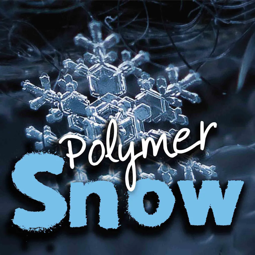 Polymer Snow Test Tube