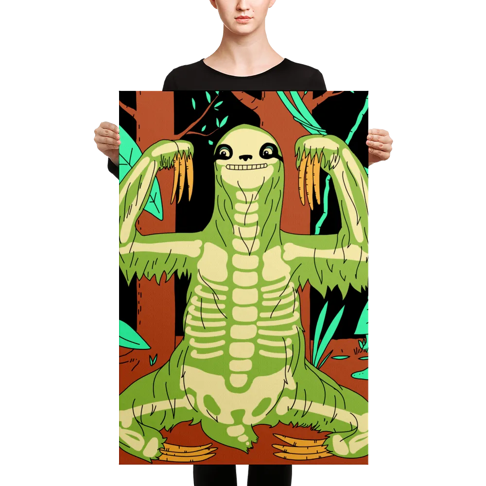 "Strong Bones" Canvas