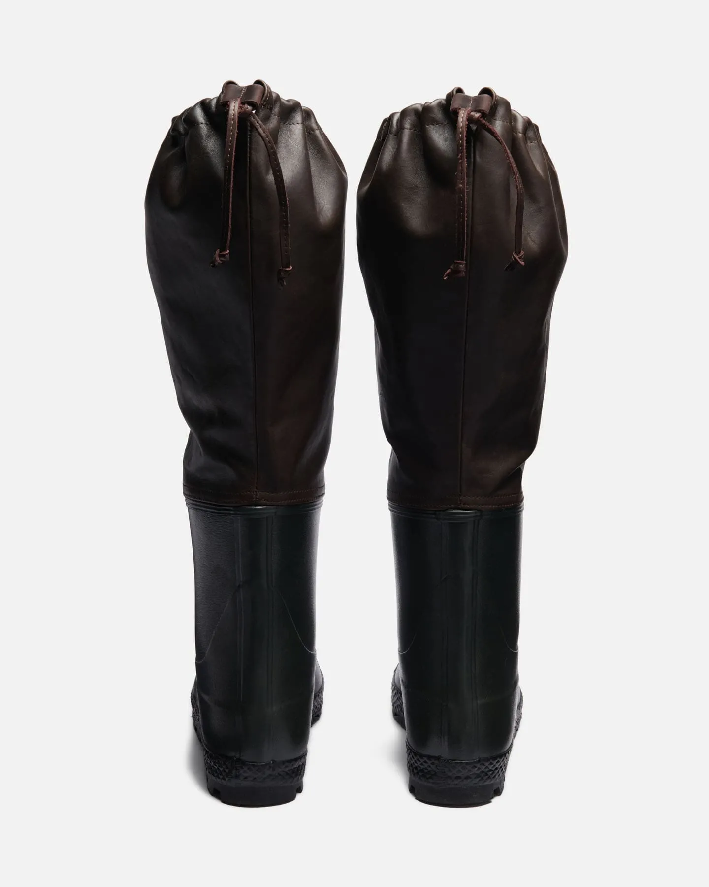 Rain boots treebark