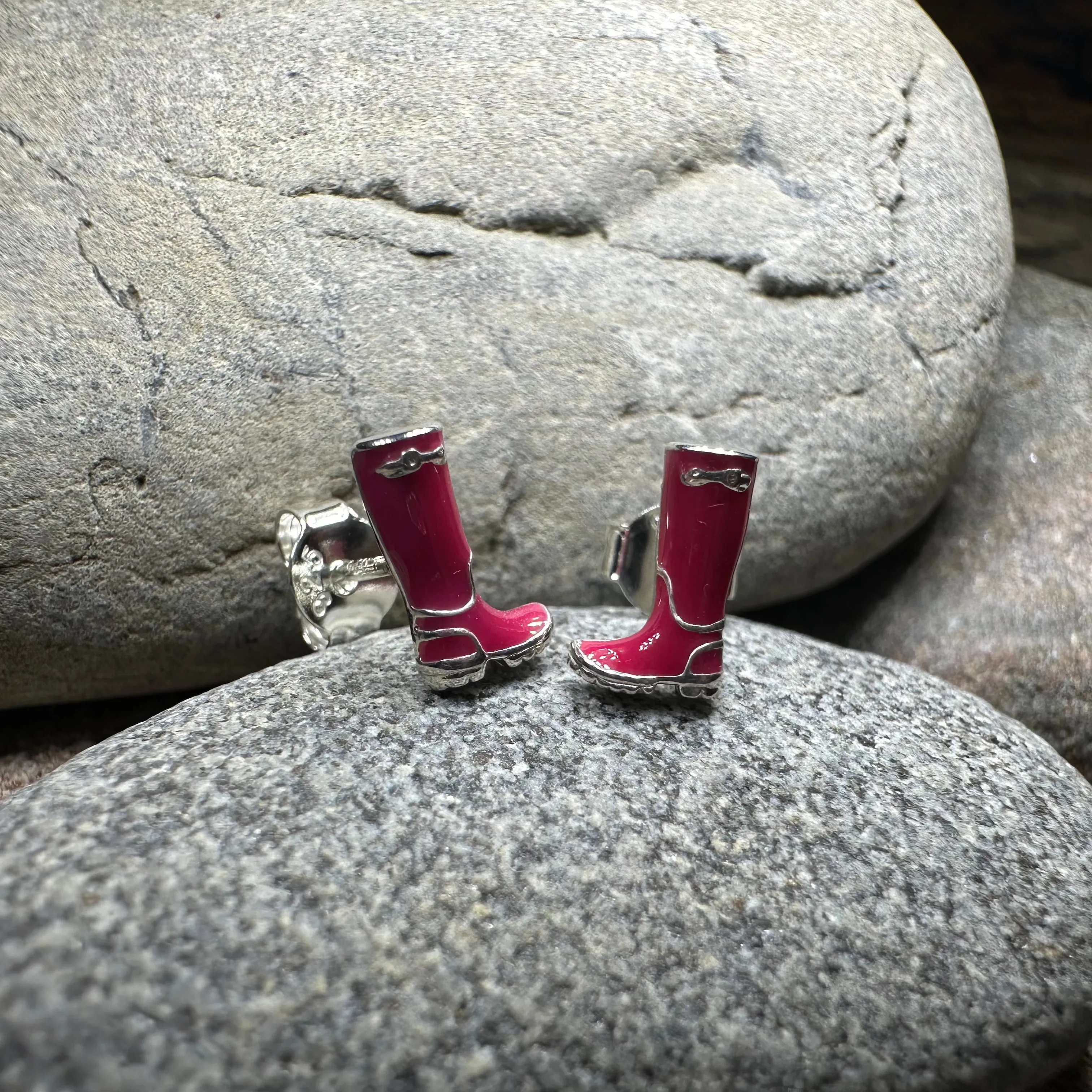 Rainy Day Wellies Boot Earrings