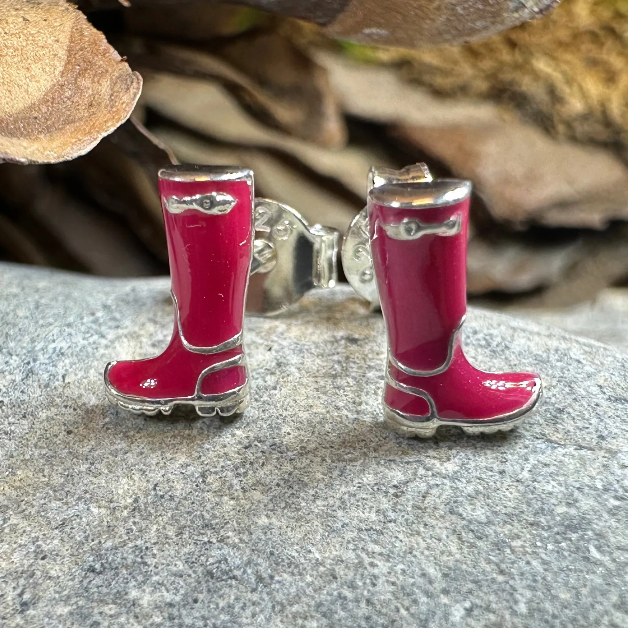Rainy Day Wellies Boot Earrings