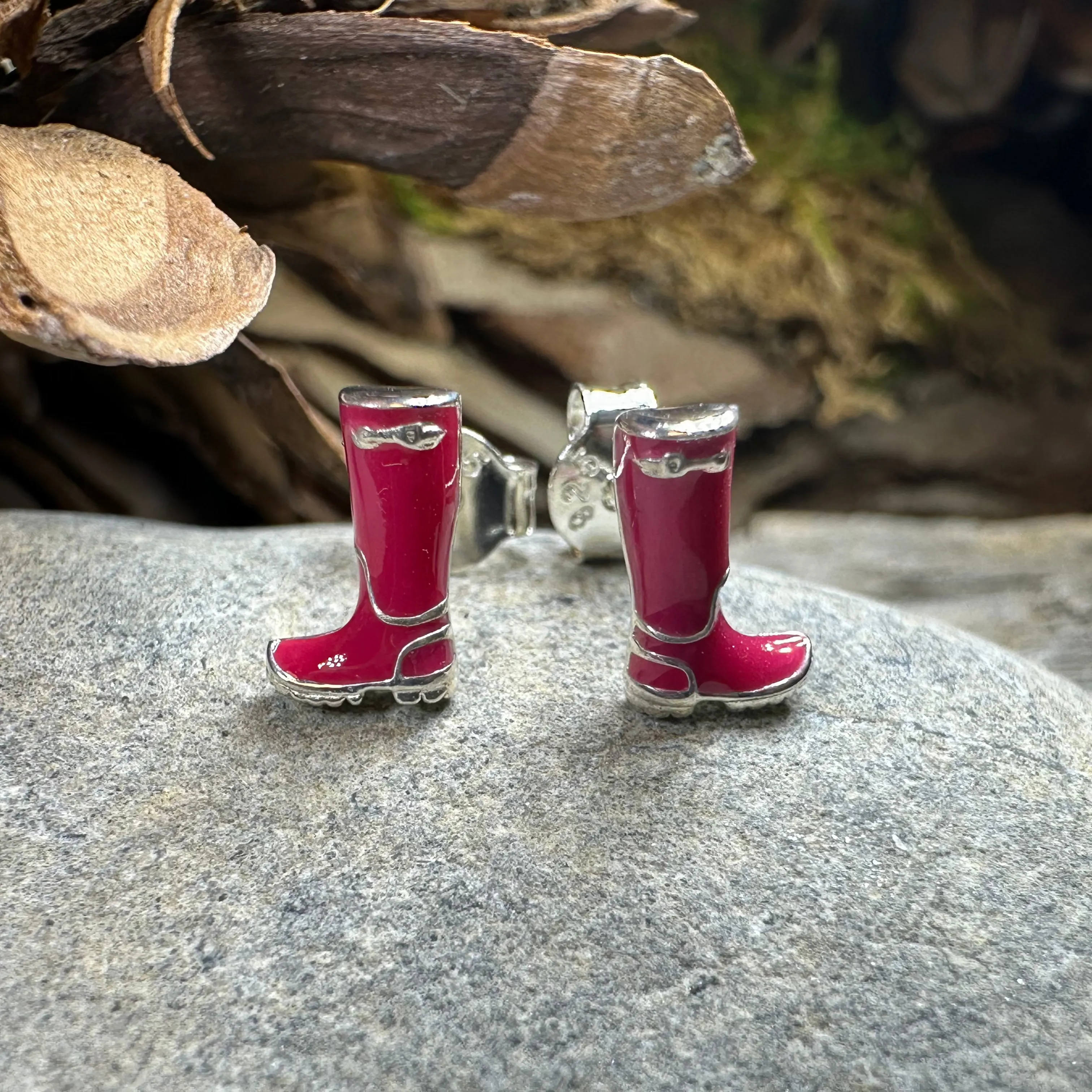 Rainy Day Wellies Boot Earrings