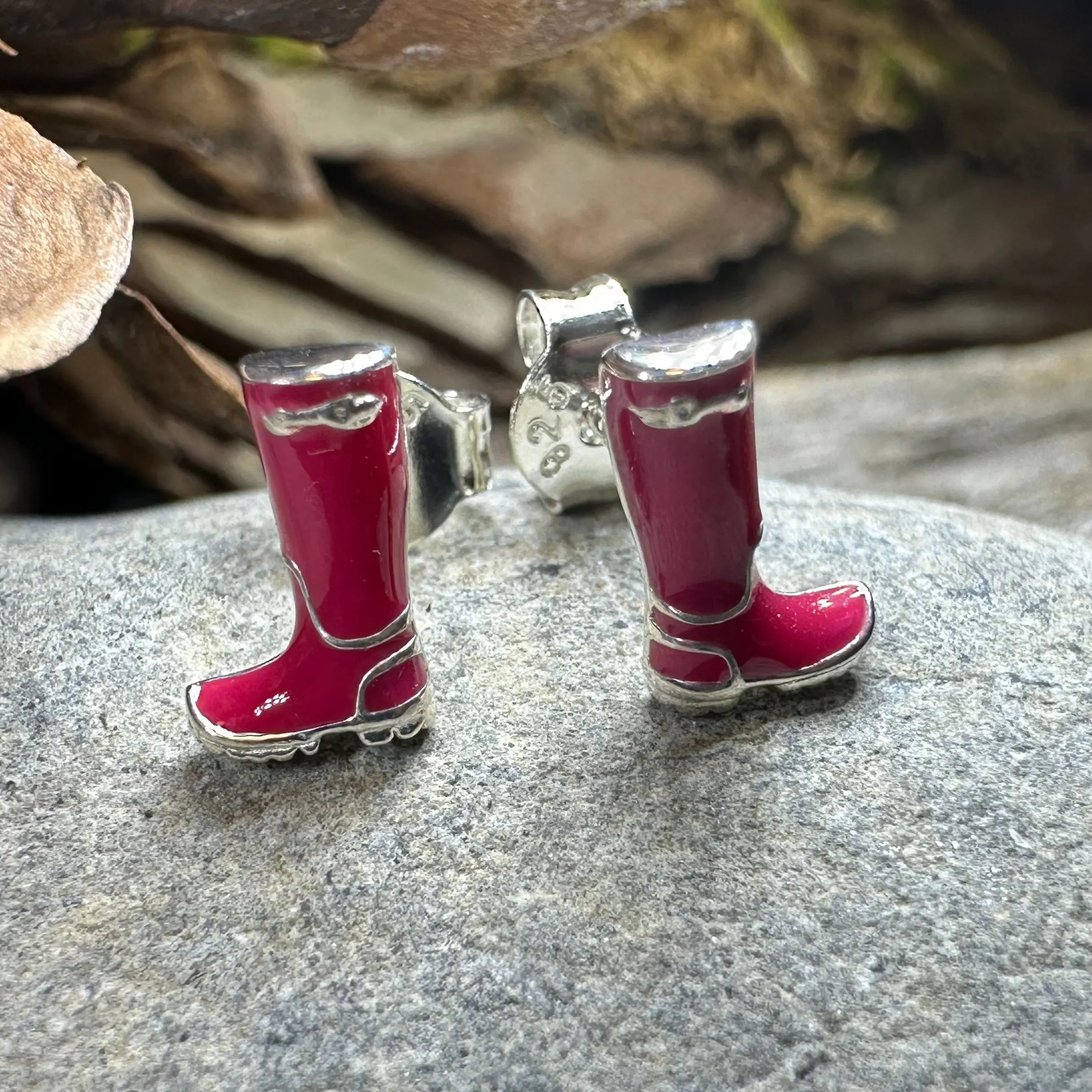 Rainy Day Wellies Boot Earrings