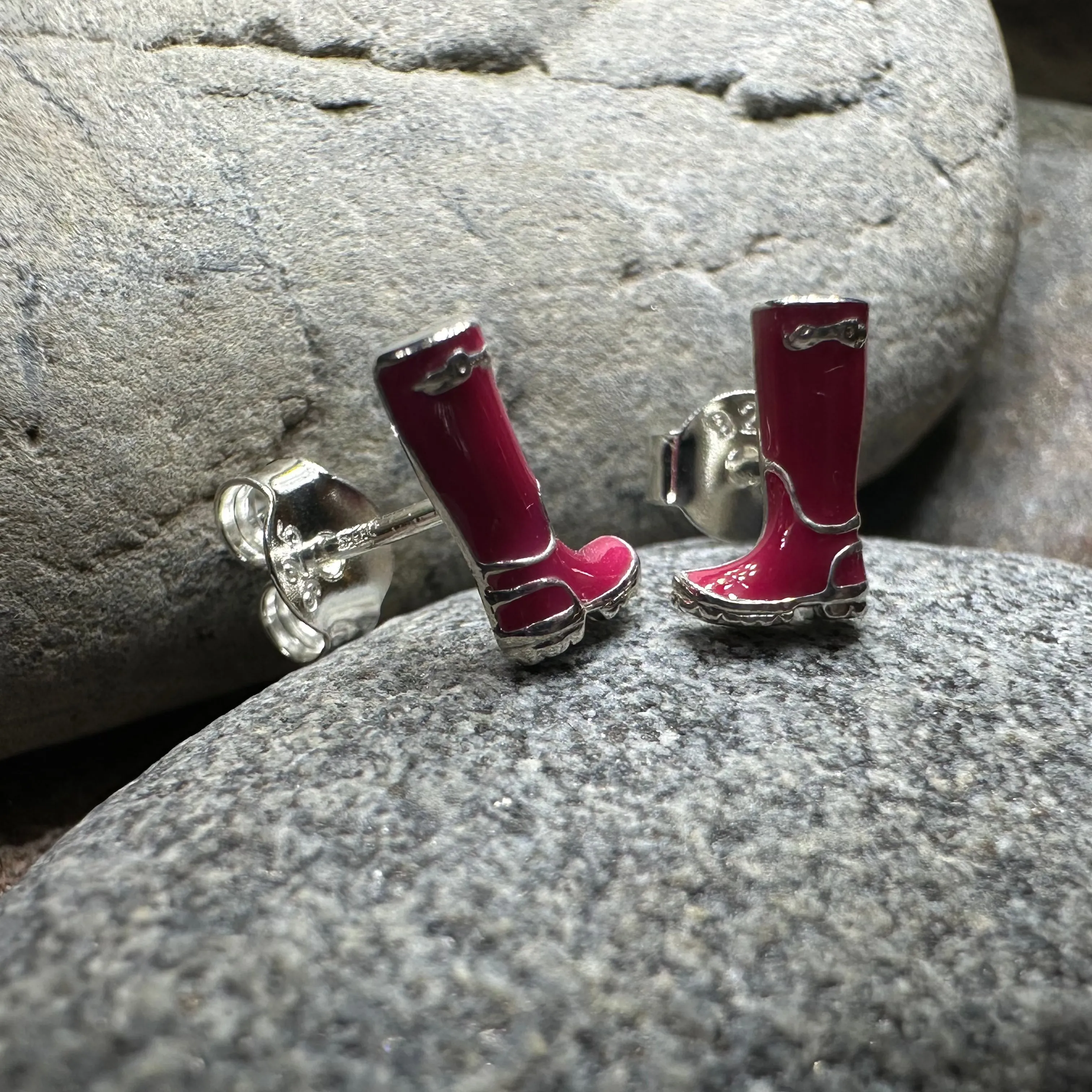 Rainy Day Wellies Boot Earrings