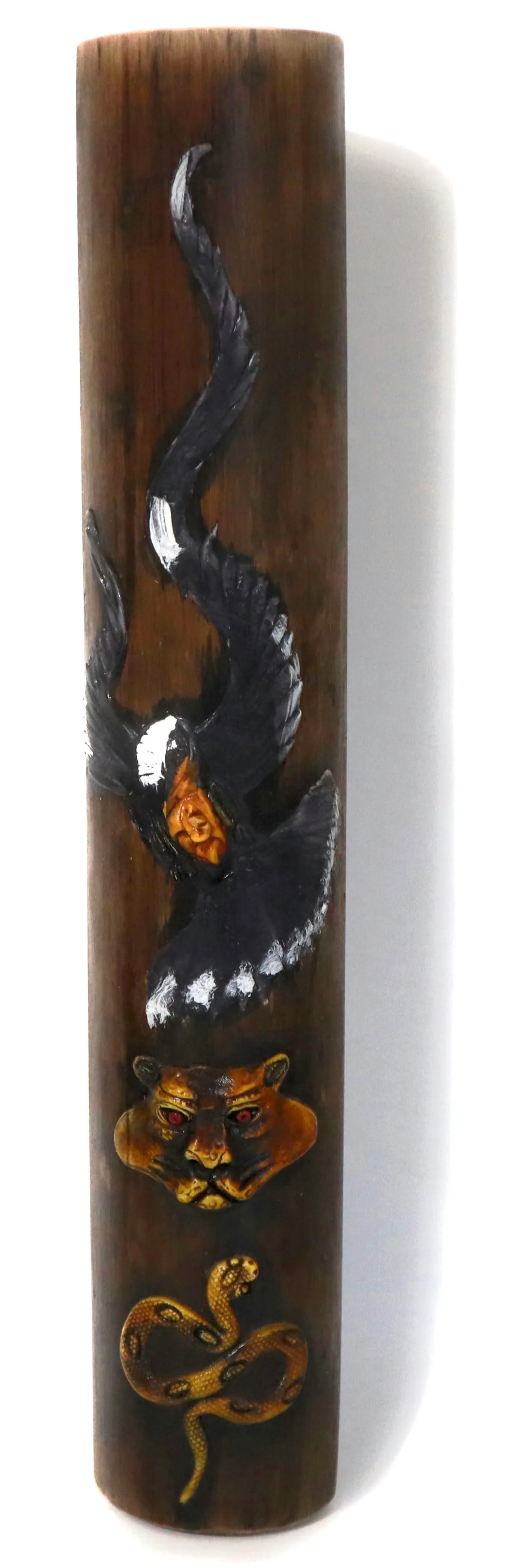 Reed Rain Stick Shaker. Inca Trilogy Rain Maker or "Palo de Lluvia" 15.5" Tall