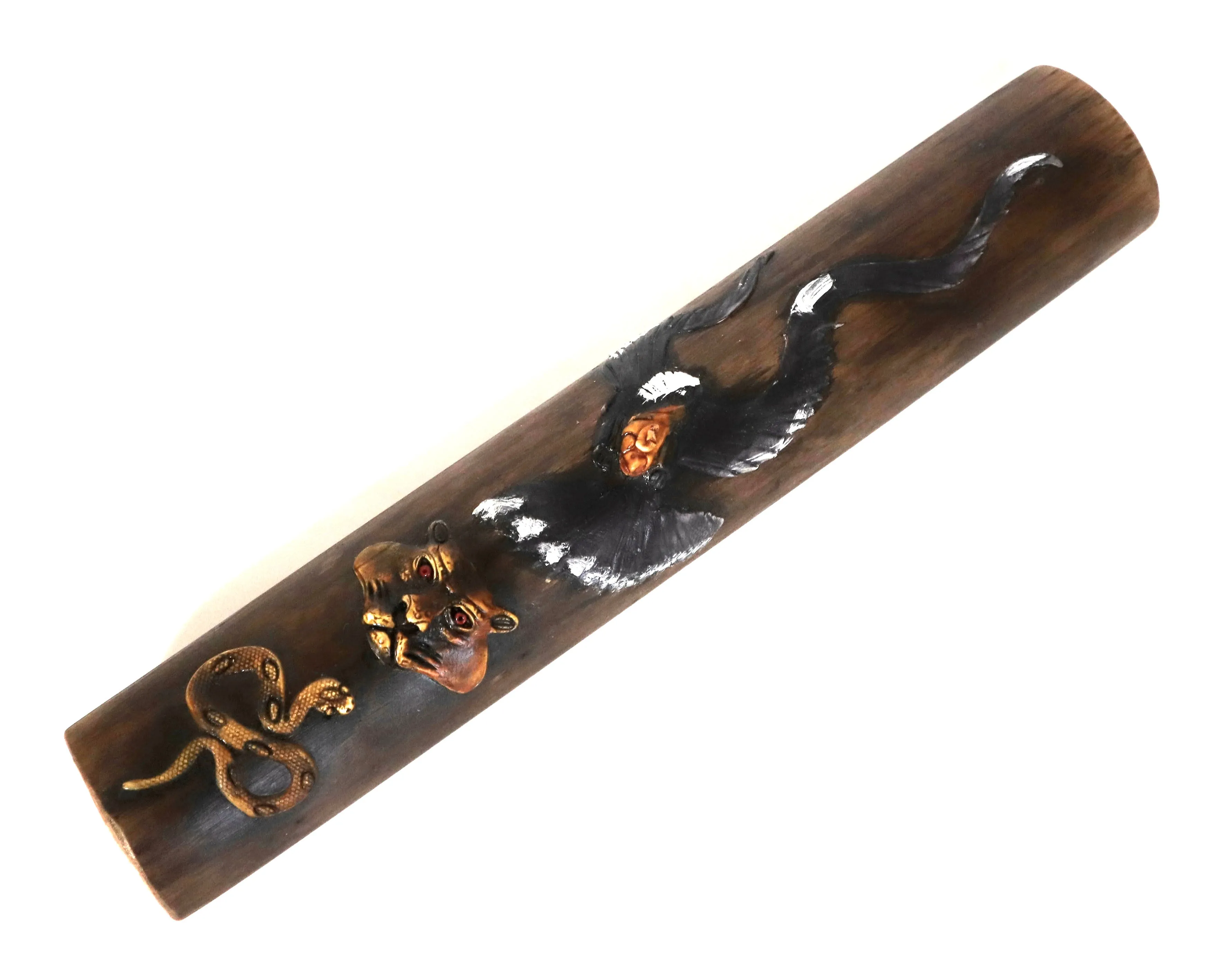 Reed Rain Stick Shaker. Inca Trilogy Rain Maker or "Palo de Lluvia" 15.5" Tall