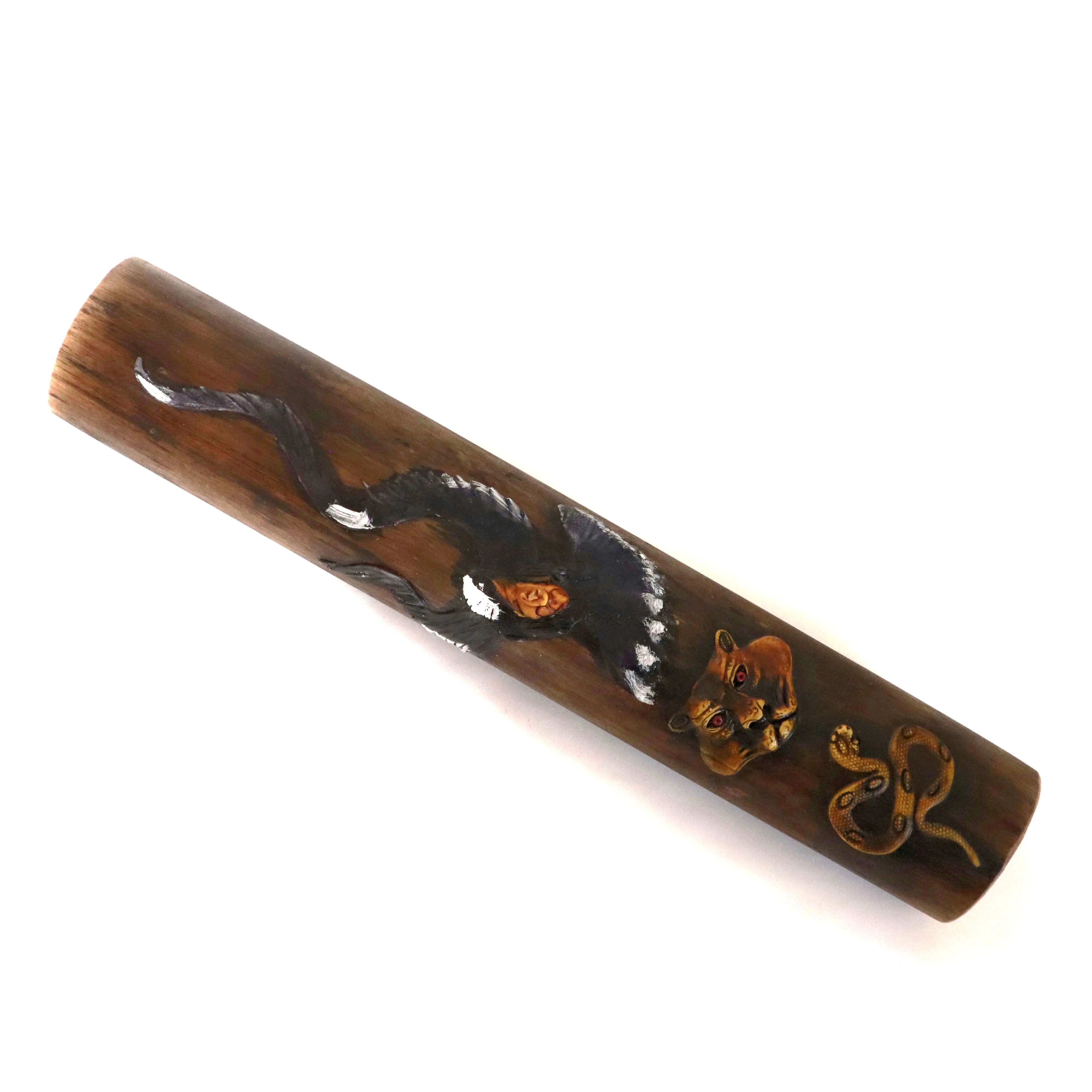 Reed Rain Stick Shaker. Inca Trilogy Rain Maker or "Palo de Lluvia" 15.5" Tall
