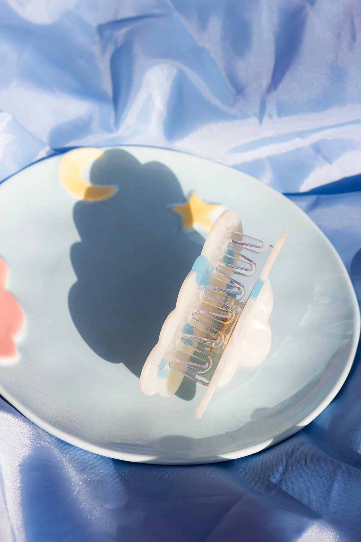 Shiny Cloud Claw Hair Clip