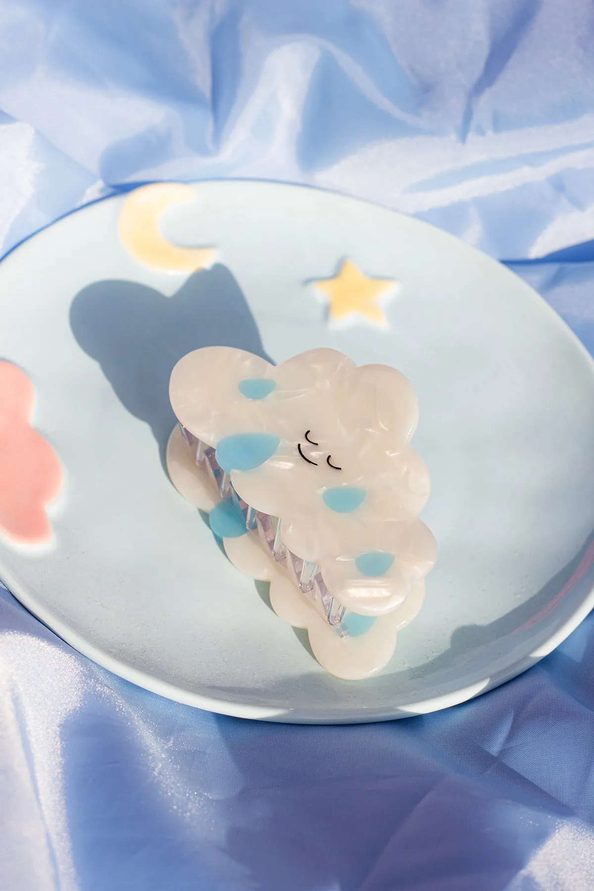Shiny Cloud Claw Hair Clip