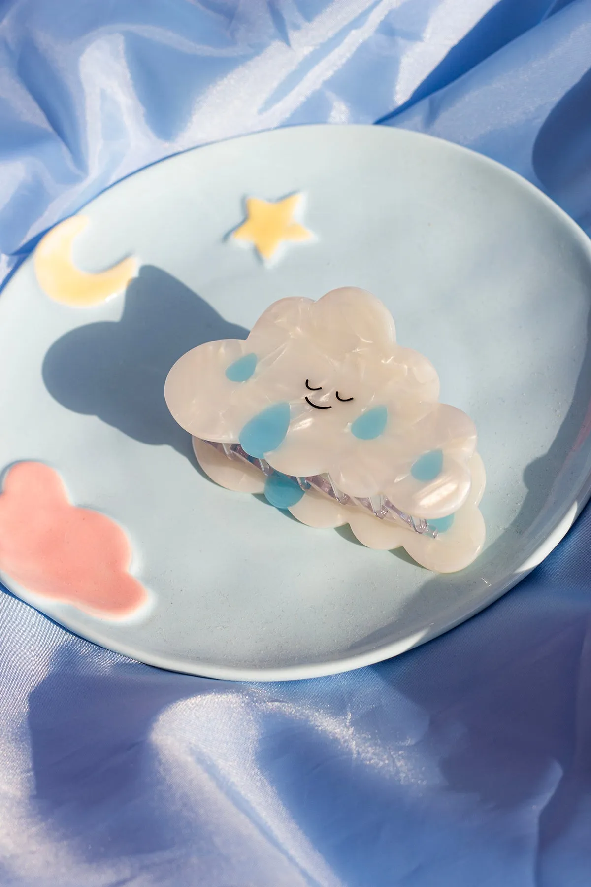 Shiny Cloud Claw Hair Clip