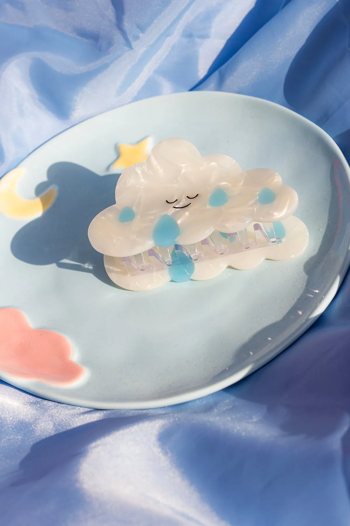 Shiny Cloud Claw Hair Clip