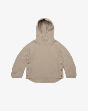 Shirred Sleeve Hoodie