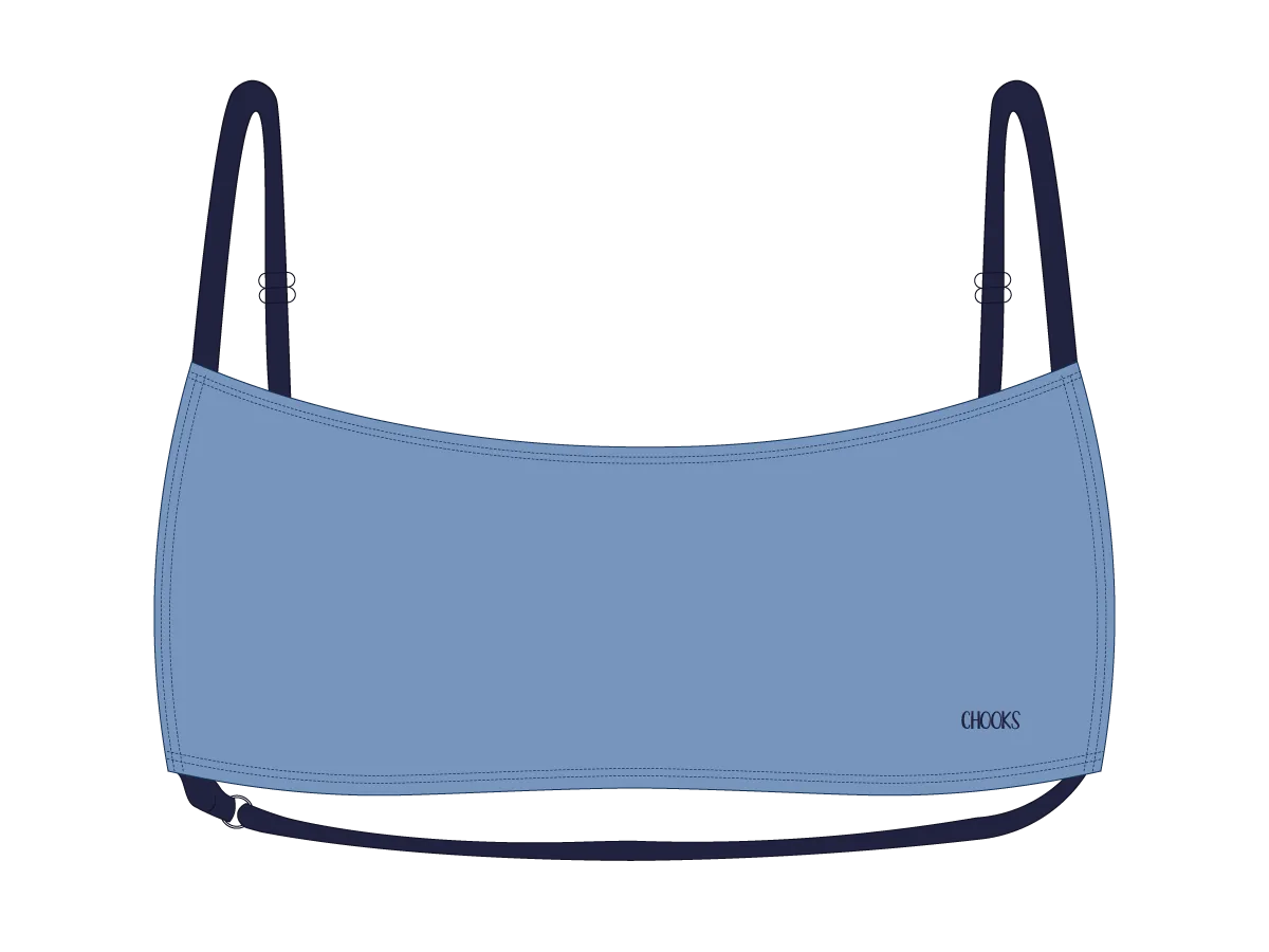 Slate Blue Rider Top