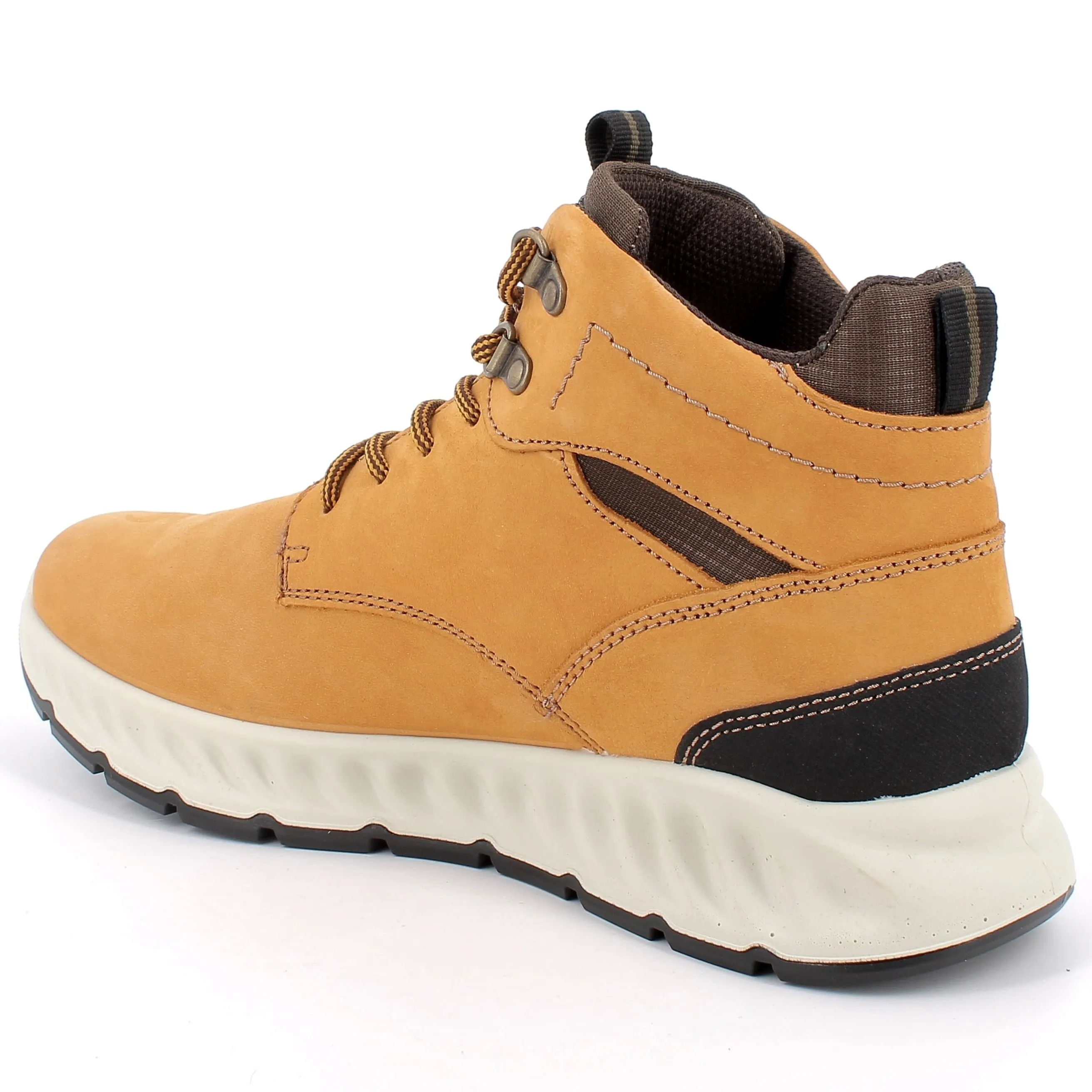 Snow Boots - IMAC Waterproof Breathable Leather - Men's - Mustard/Brown - Light Style