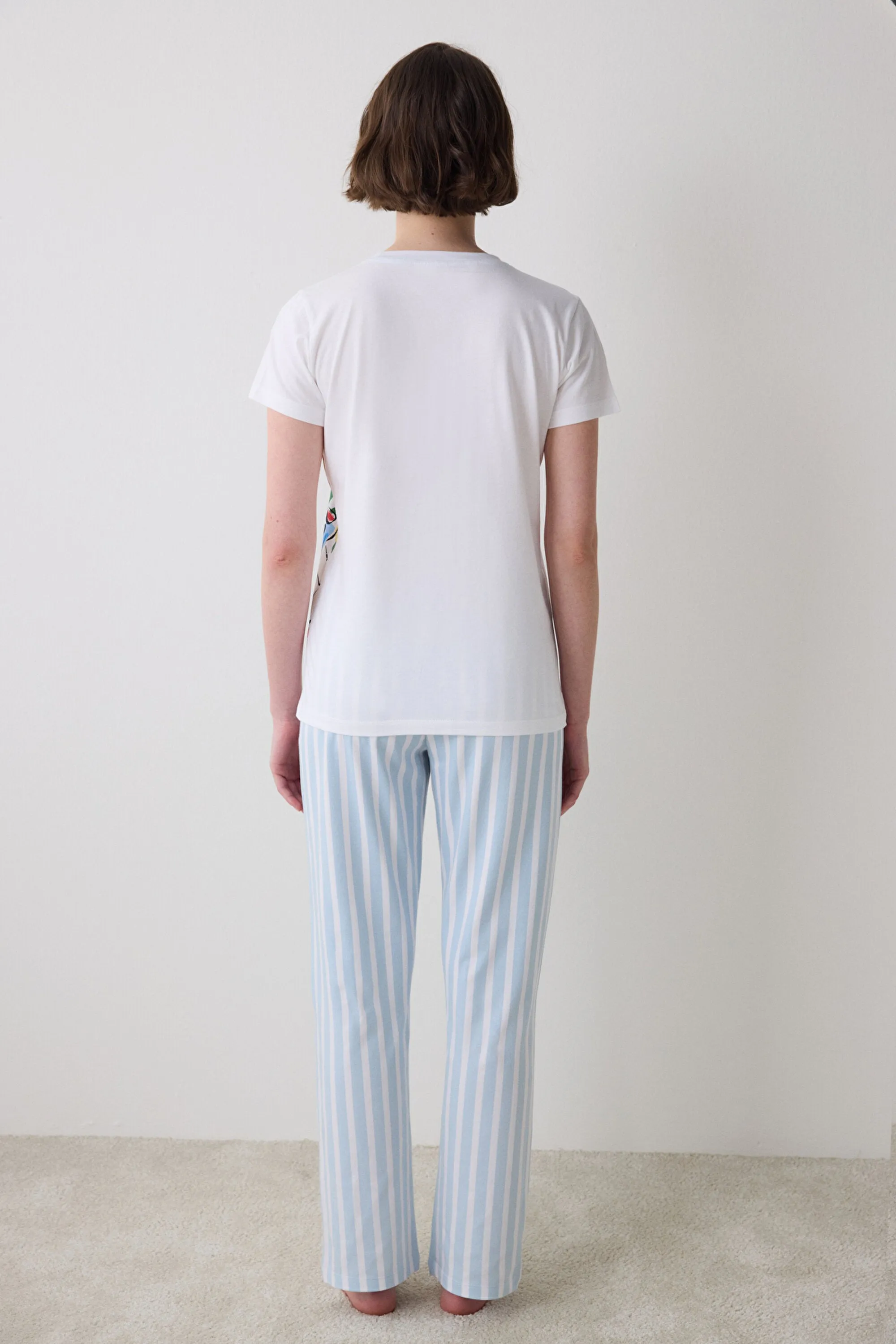 Snow White Pants Pajama Set