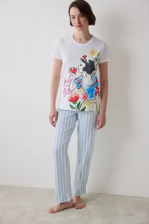 Snow White Pants Pajama Set