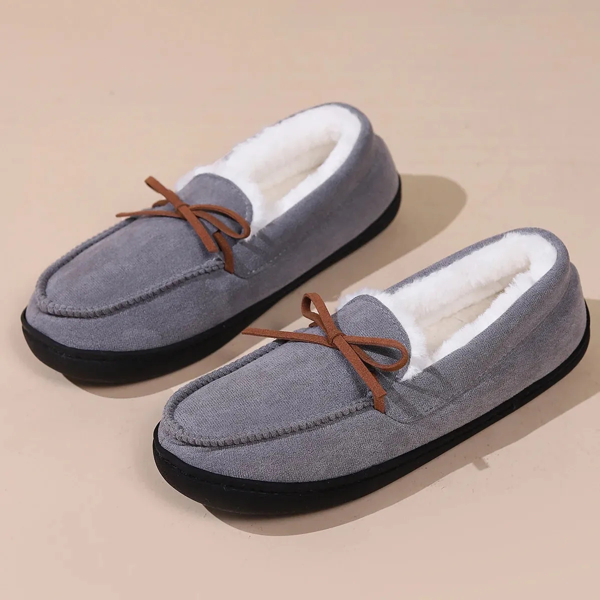 Snowbelle Plush Slip-Ons