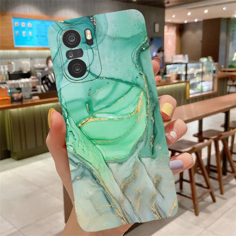 Soft Silicone Marble Pattern Case For Samsung Galaxy Note