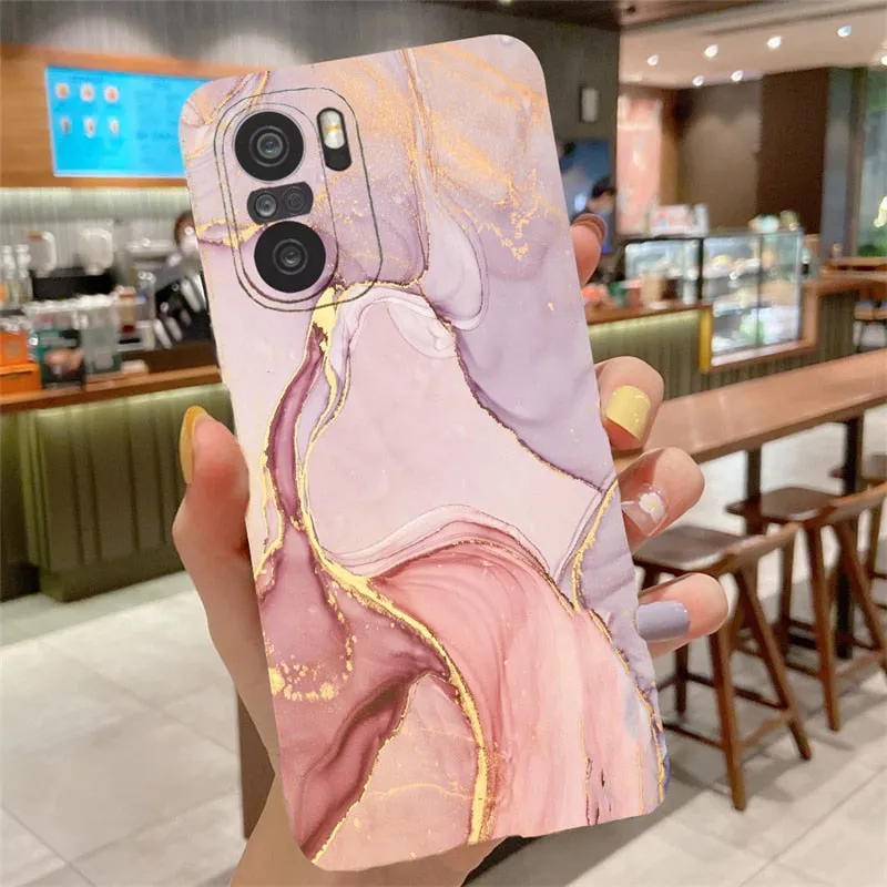Soft Silicone Marble Pattern Case For Samsung Galaxy Note