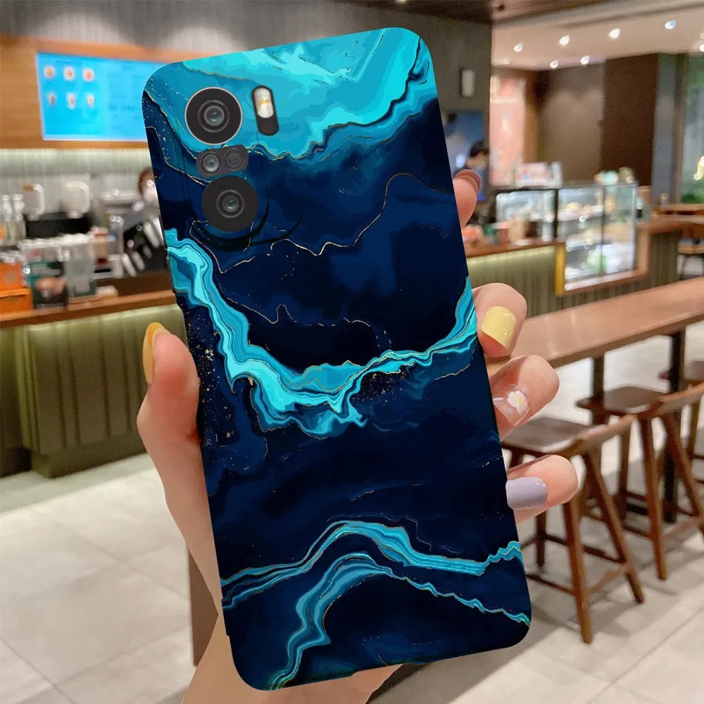 Soft Silicone Marble Pattern Case For Samsung Galaxy Note