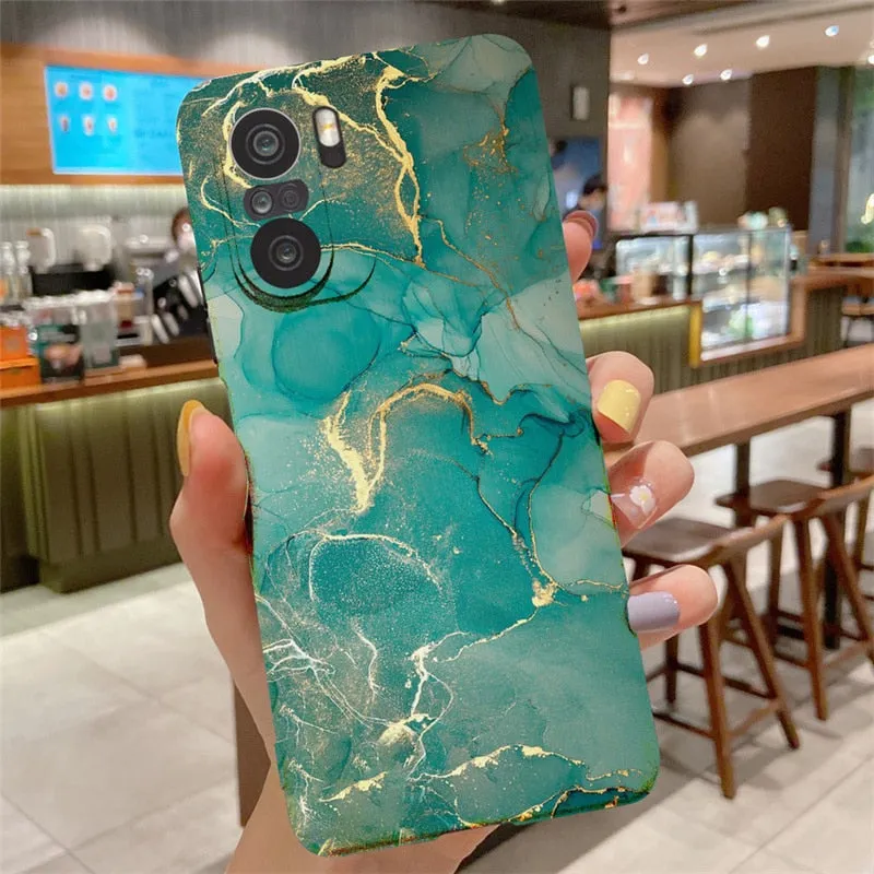 Soft Silicone Marble Pattern Case For Samsung Galaxy Note