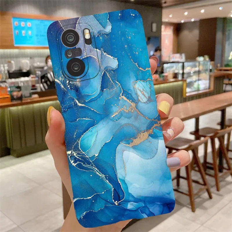 Soft Silicone Marble Pattern Case For Samsung Galaxy Note