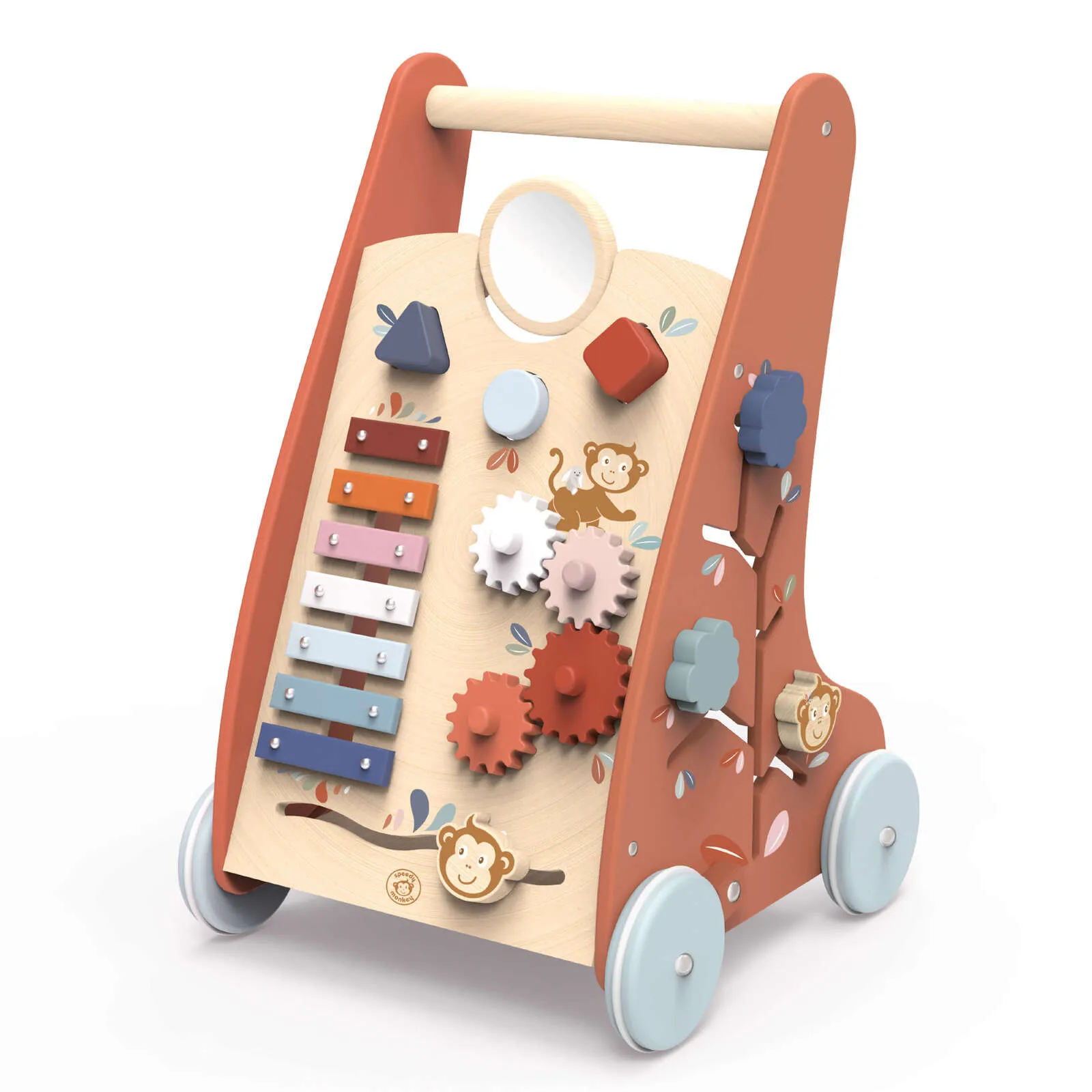 Speedy Monkey Multi Activity Push Walker