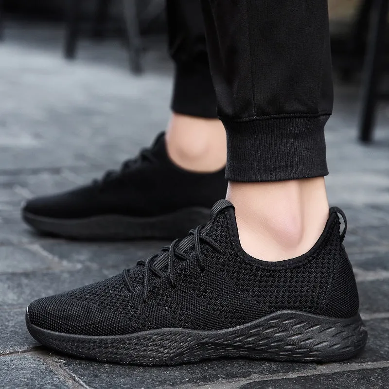 Spring And Summer Breathable Net Men'S Shoes Casual Shoes Korean Youth Students