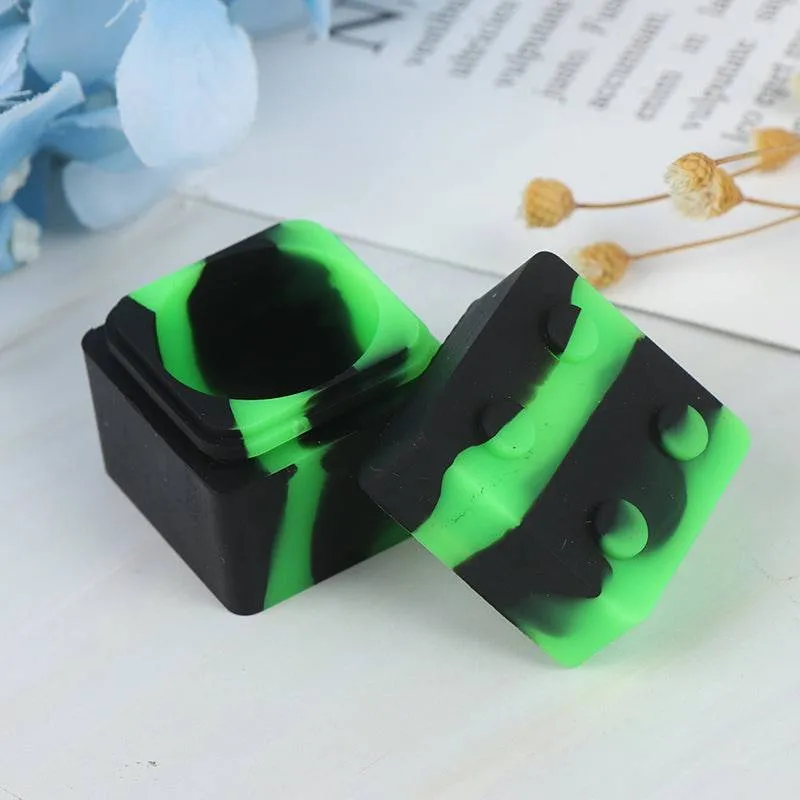 Square Silicone Container - 5ml (Random Color)