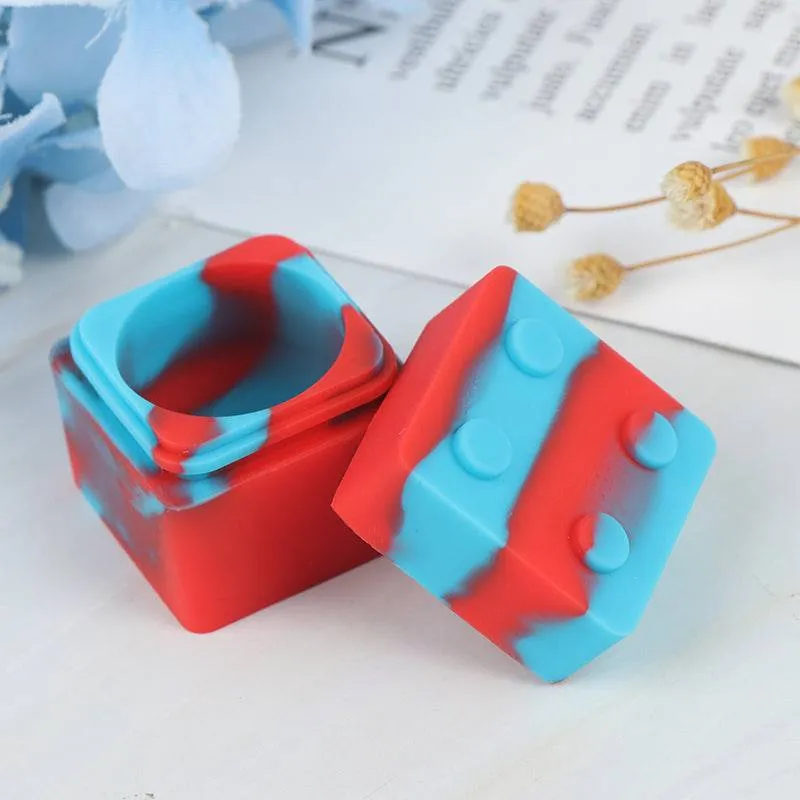 Square Silicone Container - 5ml (Random Color)