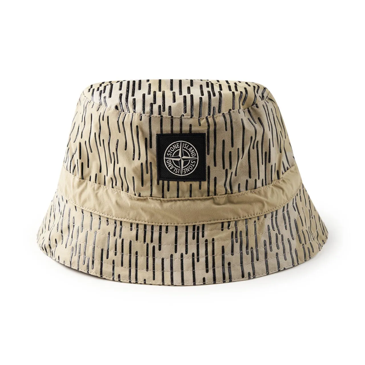 stone island packable bucket hat (rain camo)