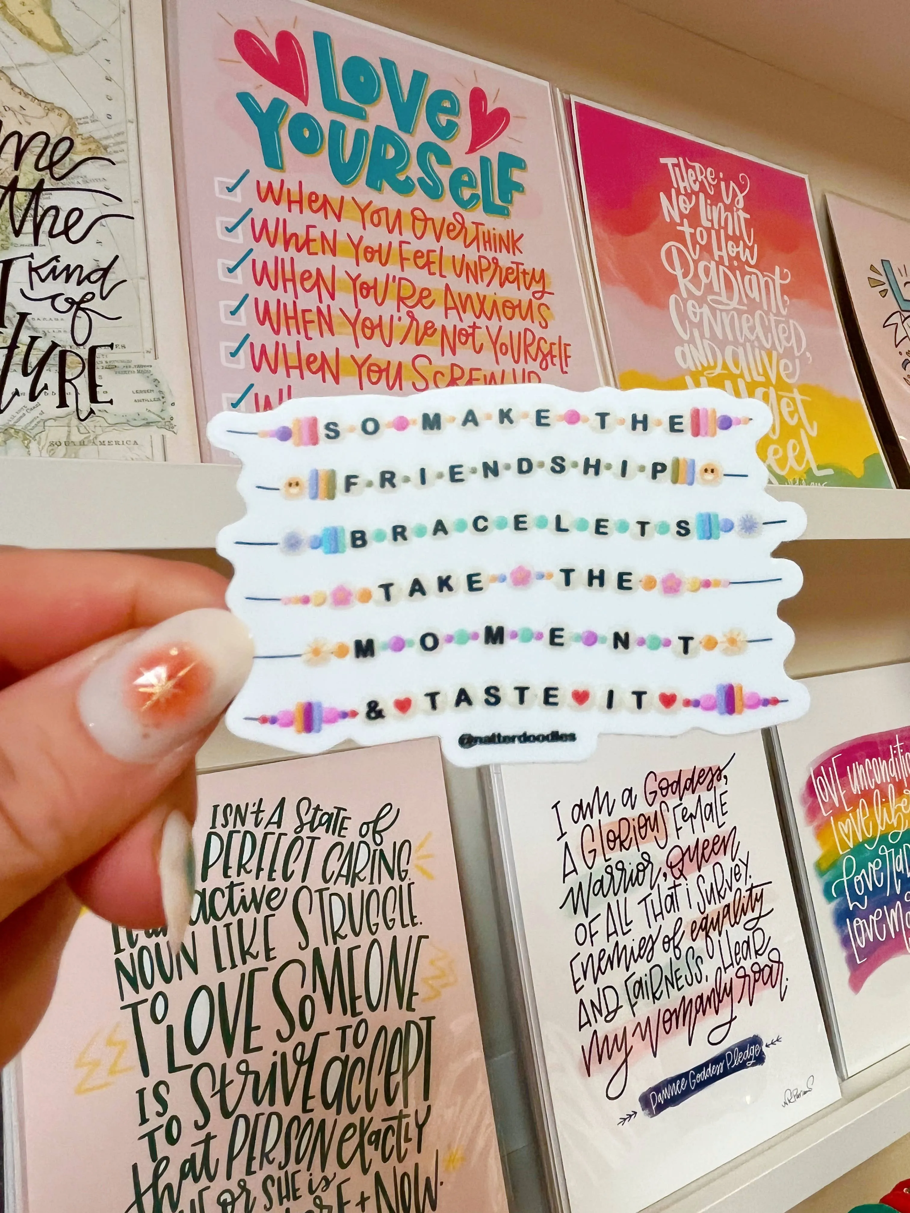 Taylor Swift Friendship Bracelets You're On Your Own Kid