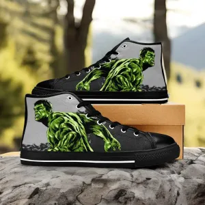 The Incredible Hulk Shoes High Top Sneakers for Kids and Adults