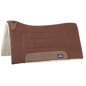 TKCR/PTP2-31x32-Brown Preformance Trainer Saddle Pad 2