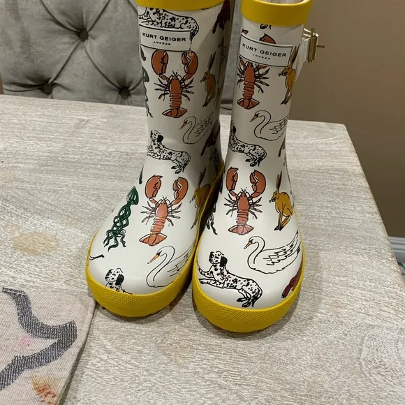 Toddler Kurt Geiger rain boots