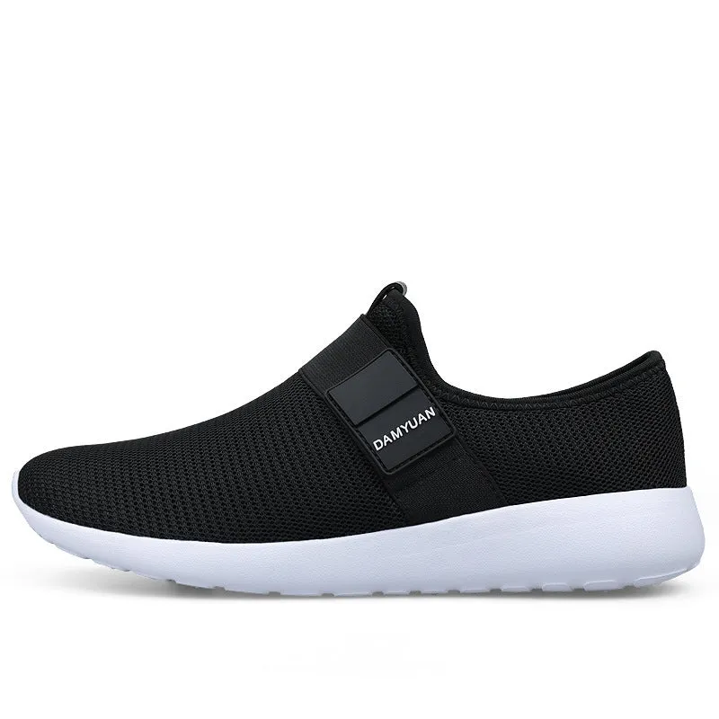 Trendy Casual Mesh Breathable Sports Casual Shoes Men's Shoes Fashion Student One-legged Lazy Shoes