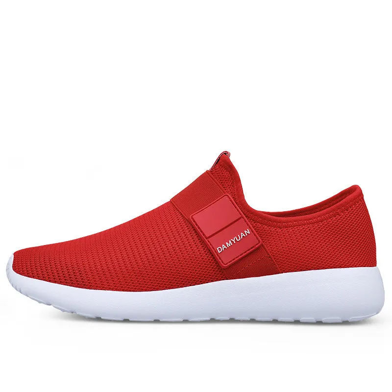 Trendy Casual Mesh Breathable Sports Casual Shoes Men's Shoes Fashion Student One-legged Lazy Shoes
