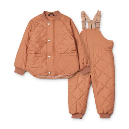 Tuscany Rose Jennifer Thermo Quilted Dungarees