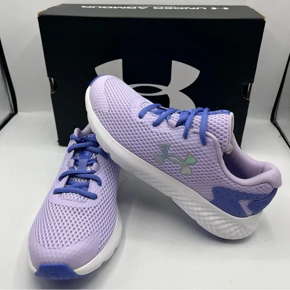 Under ArmourCharged Rogue Youth 3 (Big Kid) Purple Violet New In Box